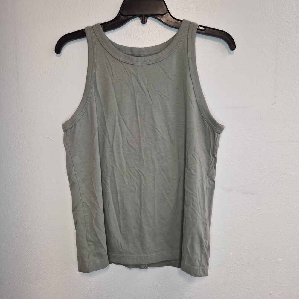 Everlane Women's Green Tank Top